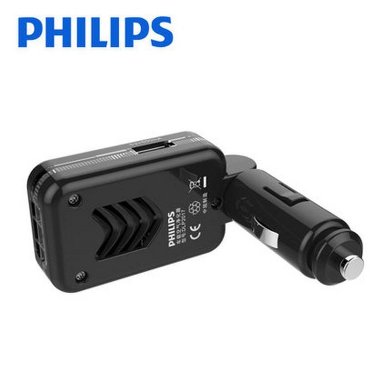 飞利浦车载充电器插头空气净化器2A手机通用