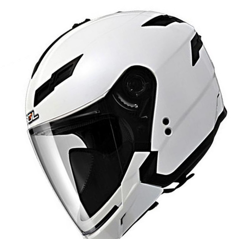 欧伦萨 户外运动赛车头盔 摩托车半盔组合盔赛车 头盔