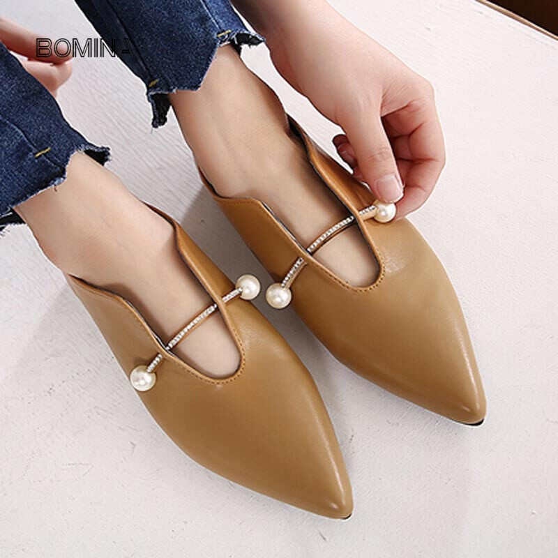 波迷娜 BOMINA2017春季新款休闲女鞋透气学