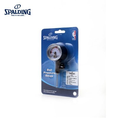 SPALDING斯伯丁旗舰店 篮球充气设备 篮球用指针式测压表 8446SCN