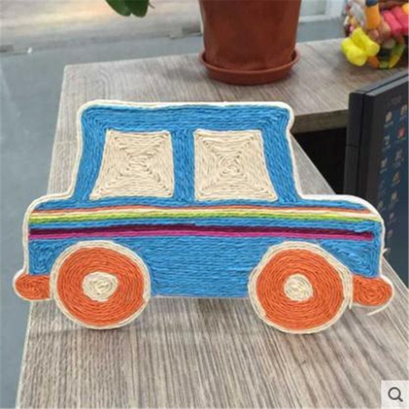儿童纸绳画 幼儿手工diy材料包 幼儿园学校纸绳粘贴画