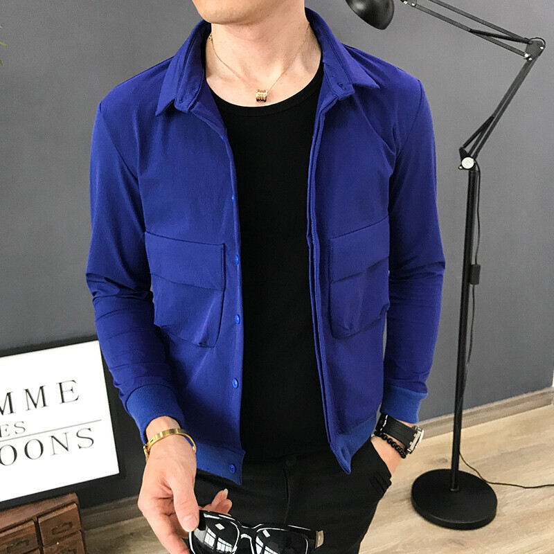 花花公子贵宾贵宾矮小个子的修身短款外套码码