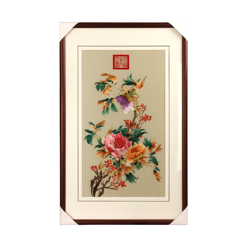 工美 苏绣单面绣喜福图 手工刺绣 四大名绣 中国