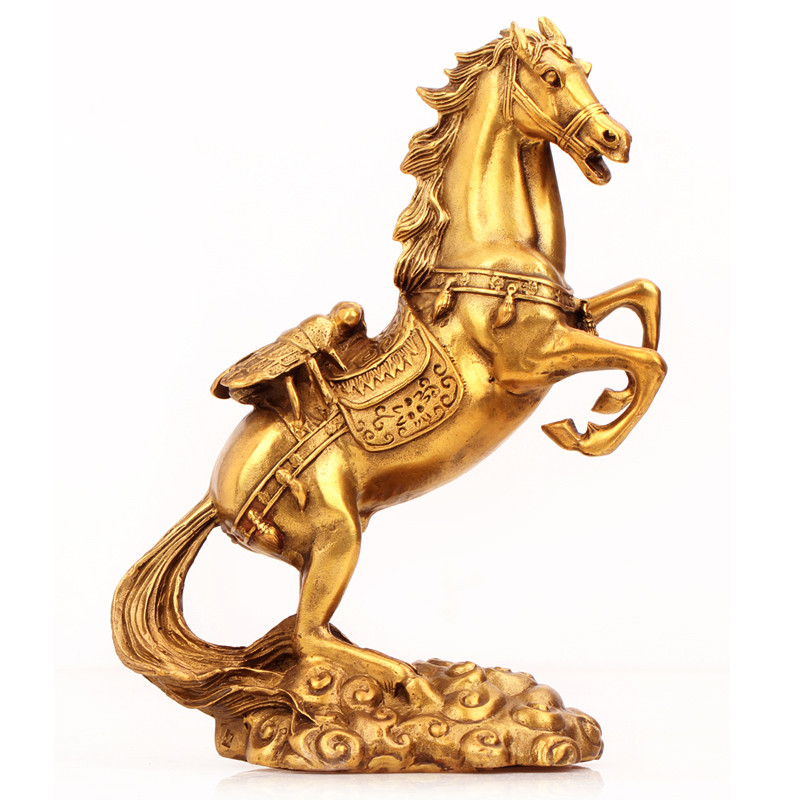 吟秀 小号铜马家居装饰 黄铜马上赢(蝇)摆件 品生肖马铜工艺品 吟秀(YinXiu)礼盒套装1【价格 图片 品牌 报价】-苏宁易购礼之缘礼品专营店