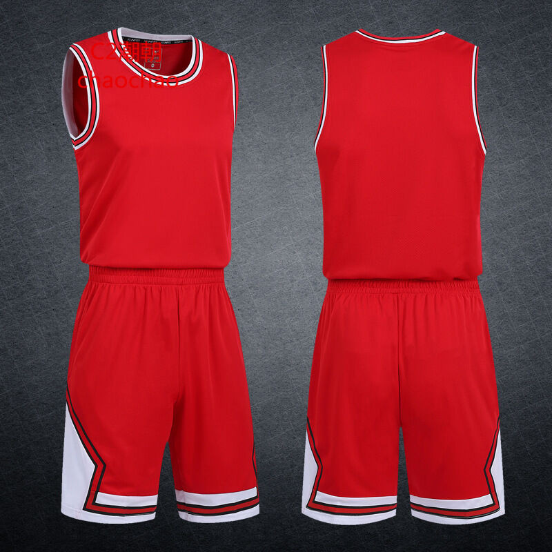 C2潮朝夏季新款无袖篮球服运动服套装比赛队