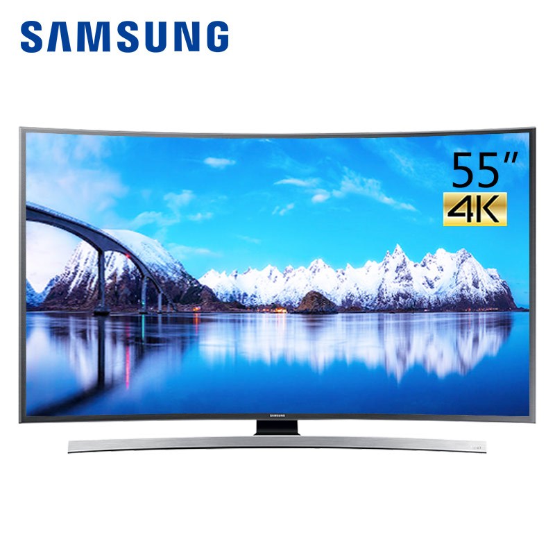 samsung/三星 ua55ju6800jxxz 55英寸曲面液晶智能4k超高清电视机