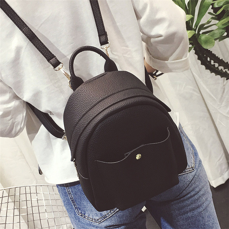 包包2017新款迷你双肩包女韩版潮学院风简约