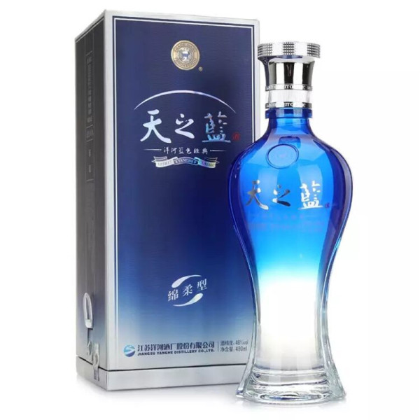 《苏宁易购》洋河蓝色经典系列 46度天之蓝480ml 单瓶装