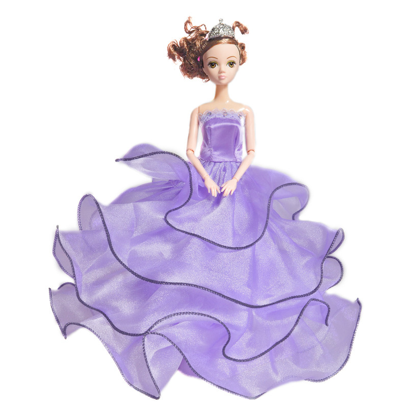 雅丽思 芭比娃娃玩具礼服公主裙洋娃娃女孩玩