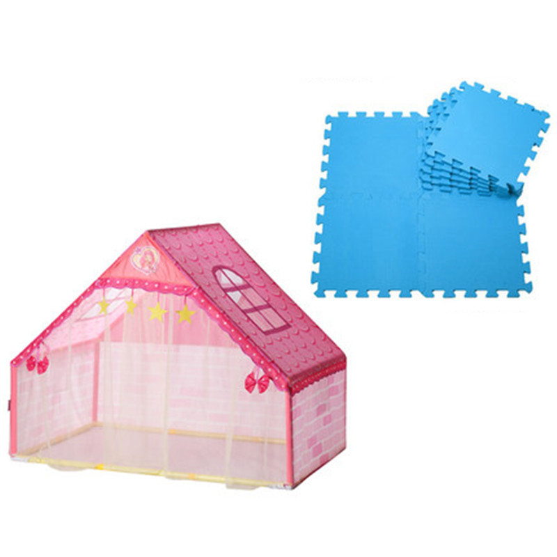 儿童游戏屋DIY塑料玩具房小房子室内帐篷大游