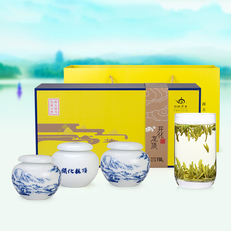 顶峰茶业crestteaindustry 2018新茶明前御品开化龙顶