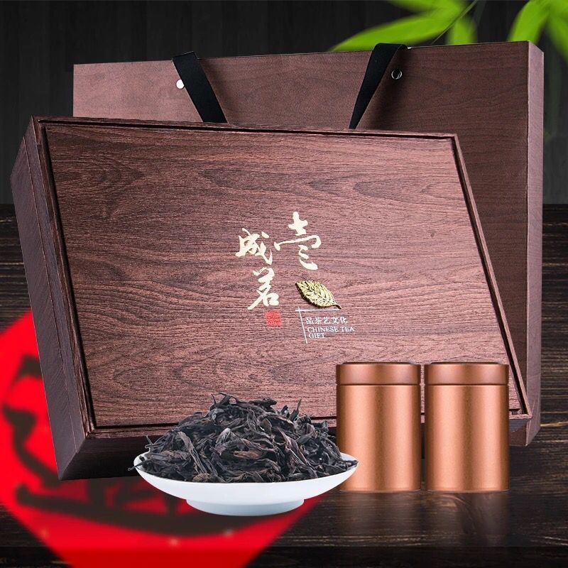 武夷山岩茶肉桂大红袍茶叶小罐装茶 礼盒装乌龙茶叶散装正岩浓香