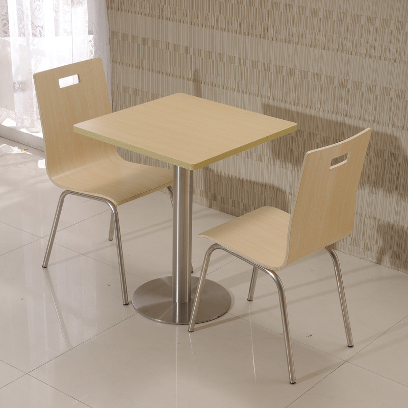 超级新品 bn两人位餐桌椅 客厅方形餐桌椅 餐厅食堂桌椅 组合 洽谈
