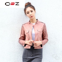 CZ潮流品牌2017春装新款韩版复古风鹿皮绒休