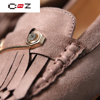 CZ潮流品牌XC347 韩版流苏浅口加绒休闲鞋2