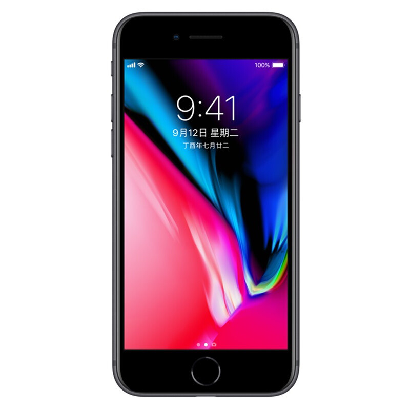 苹果apple iphone 8 苹果手机 新品 苹果8 iphone 8 黑色 256g 预售