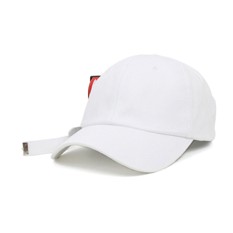 【新款2017】韩国棒球帽正品花儿与少年江疏影同款带子帽子男女白色