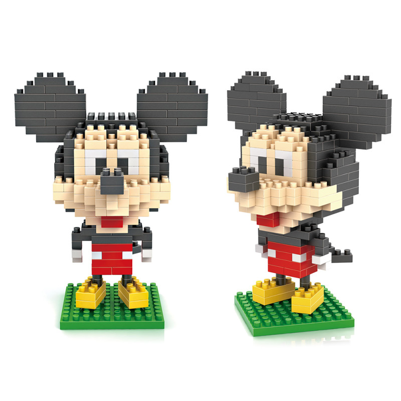 新款小颗粒拼装玩具 米奇老鼠系列 米奇玩具积木微钻颗粒积木-9413