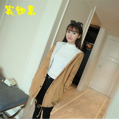 中学生风衣女_风衣女