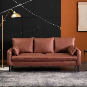 阿斯卡利(ASCARI)北欧小户型科技布小沙发双人三人客厅现代简约免洗服装店公寓网红