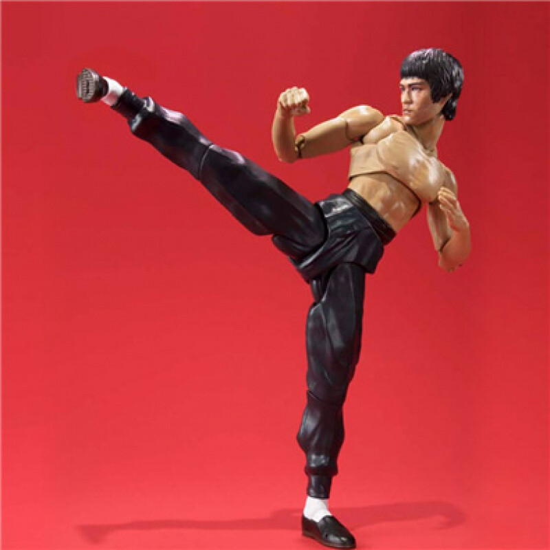 brucelee李小龙75周年纪念版豪华版全可动模型