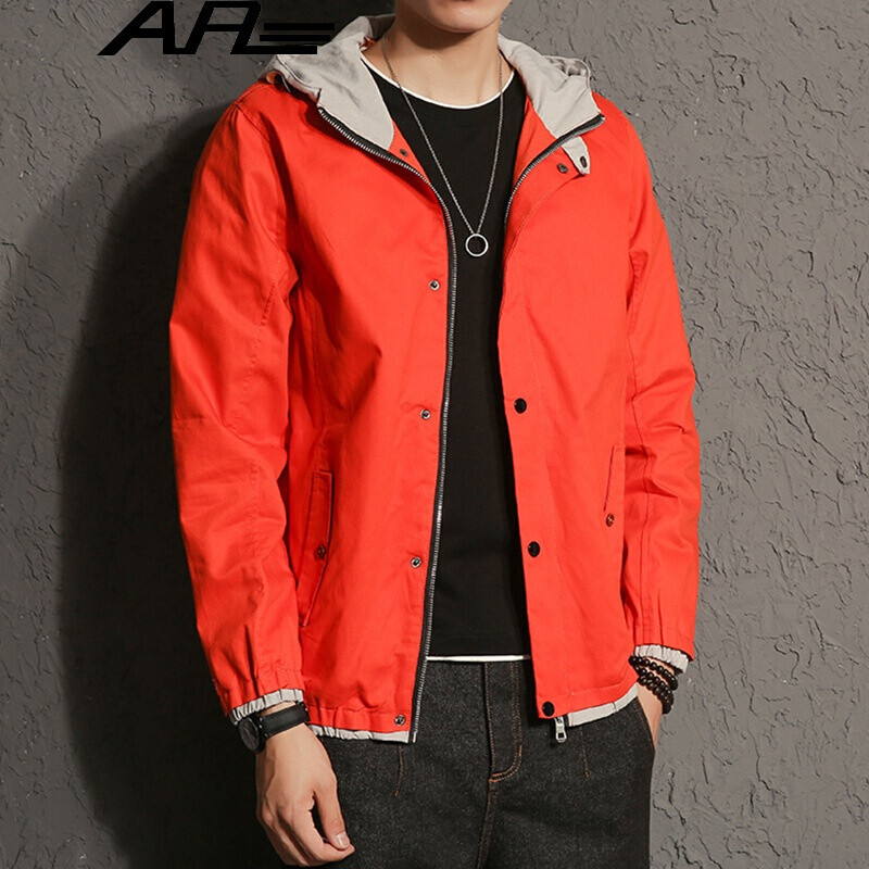 夹克外套秋季大码男装适合白领上班族高个子大