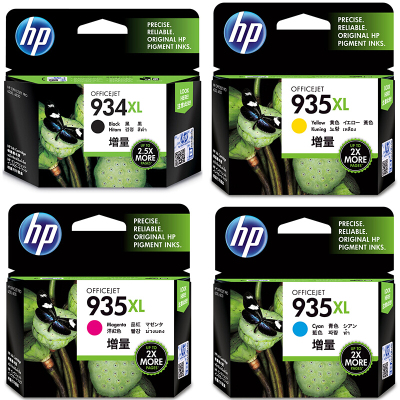 惠普(HP)934XL / 935XL 大容量黑色彩色墨盒套装(适用Officejet Pro 6830 6230)