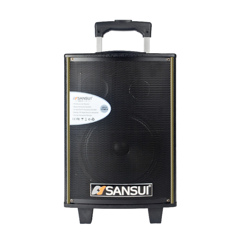 山水(sansui) sa1-10 广场舞户外音响 拉杆音箱蓝牙u盘 高端便携 锂电