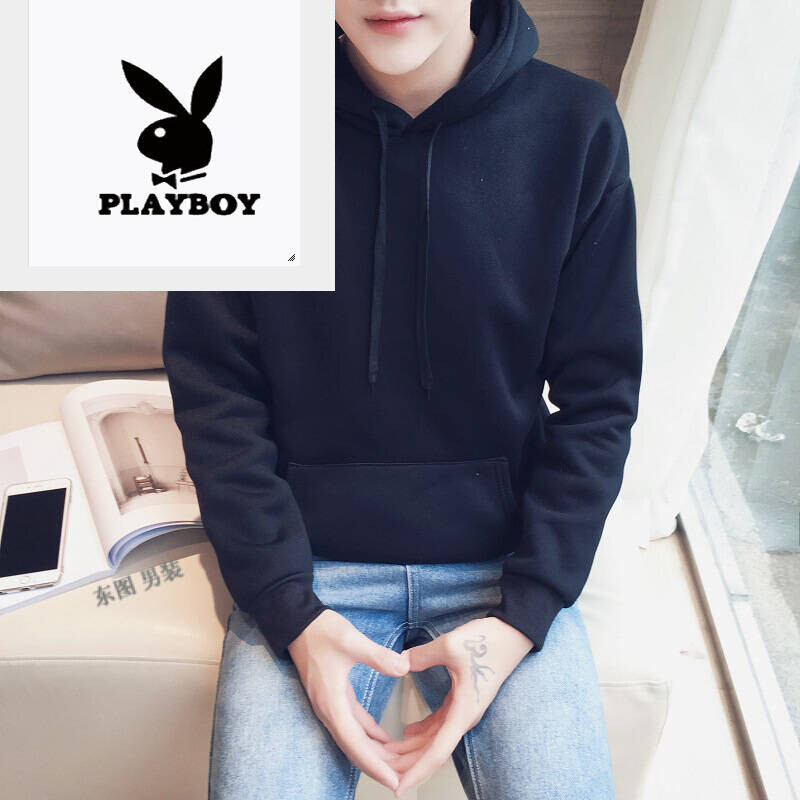 新款连帽衫男日系潮牌上衣外套春天带帽卫衣男