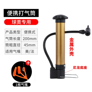 闪电客篮球打气工具足球排球气针气球便携式球针玩具皮球游泳圈自行车充针