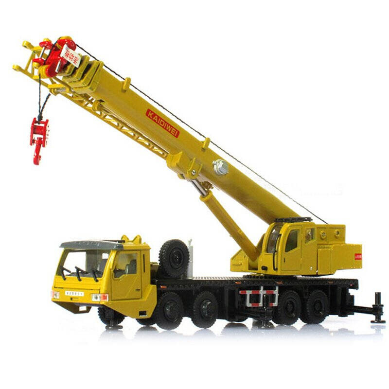 吊车汽车模型1:55合金重型起重机大僵尸玩具汽车工程小玩具图片