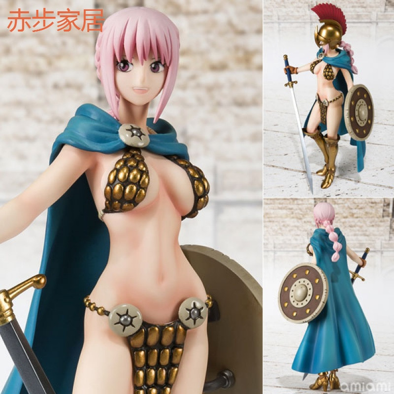【日版金猫】海贼王 万代正版 zero 不败之女 剑斗士 蕾贝卡 手办