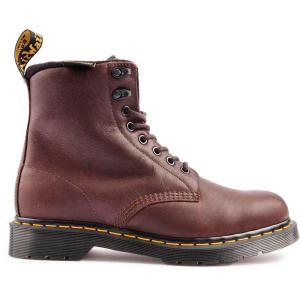 DR MARTENS 1460 Pascal 靴子 男款 深棕色 1460WPBN 休闲百搭 个性潮流 防滑耐磨