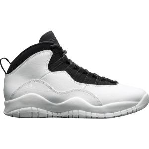 官方正品 Nike耐克男鞋Air Jordan 10 运动休闲舒适 篮球鞋310805-104 代购美国 峰会白-黑款
