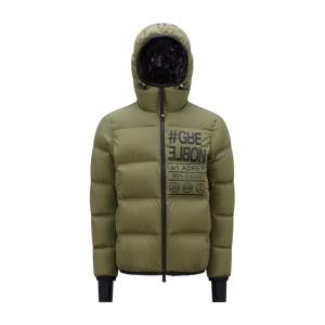 Moncler 萌可睐 Adret 短款羽绒服男休闲绿色御寒透气羽绒服 I20971A000515396F-821