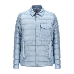 Moncler 萌可睐 男士时尚经典徽标纯色长袖羽绒服 全球购专柜J10911A0002353279-70C