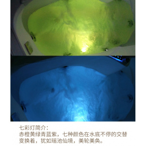 亚克力嵌入式浴缸家用成人冲浪按摩恒温加热式小户型浴盆
