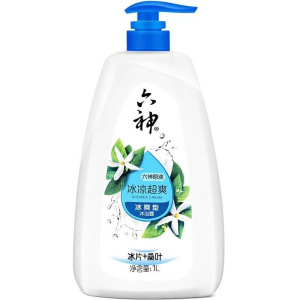 六神沐浴露持久留香保湿滋润深层清洁大容量家庭装1L