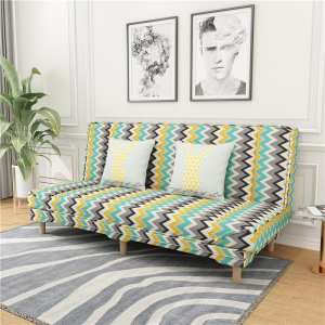 迪玛森小户型可折叠北欧简约现代客厅卧室家用简易小沙发布艺懒人沙发床