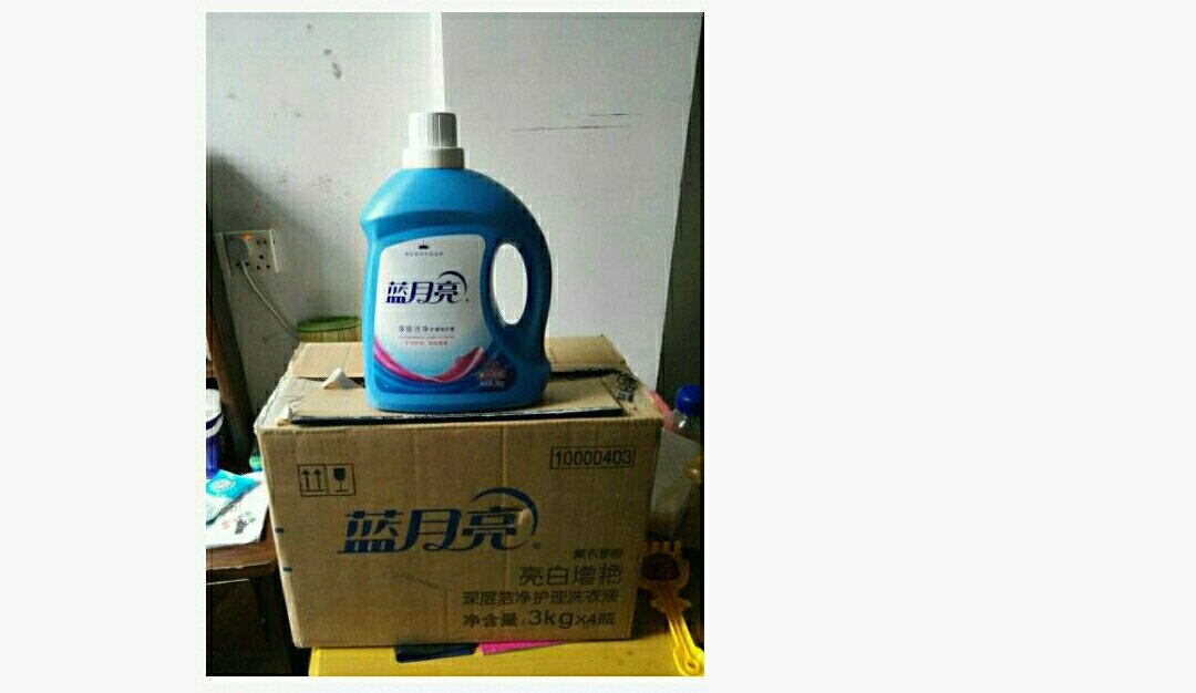微信朋友圈里的蓝月亮洗衣液是真的还是假的-