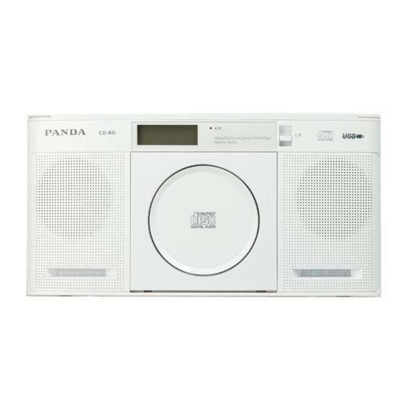 熊猫(PANDA) CD-60 便携式CD播放机可壁挂式CD播放器收音机胎教机插卡MP3音响USB音箱
