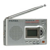 熊猫(PANDA) 6169 高灵敏度微型九波段收音机 数码显示钟控