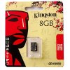 金士顿(Kingston)TF卡 存储卡8GB（CLASS 4） 手机内存卡 金士顿8g手机sd卡