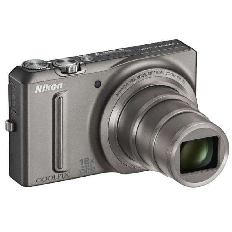 尼康数码相机 s9100(银) 4g卡 包高清实拍图