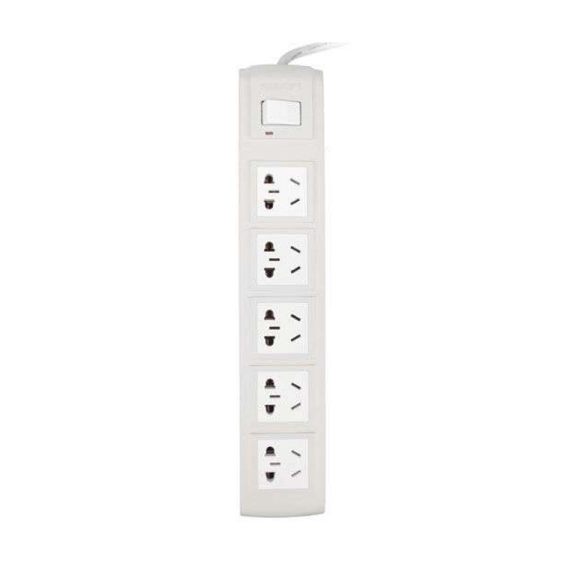 鸿雁5位单控电源转换器 ZDD51G5/D 3m