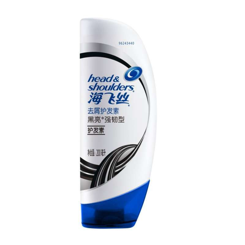 海飞丝乌黑强韧型去屑润发精华露200ml