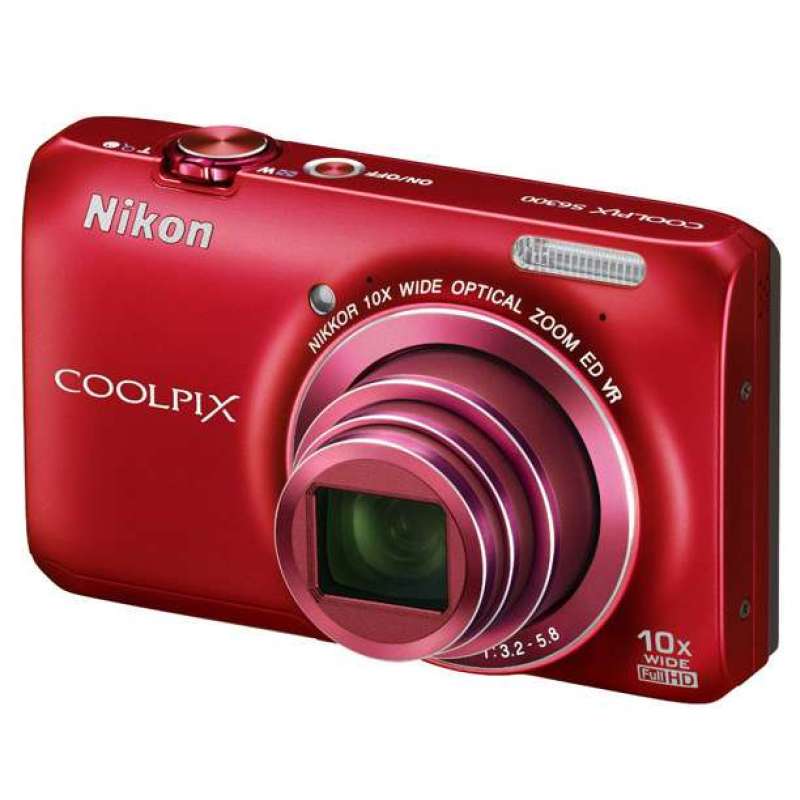 尼康(Nikon) 数码相机 S6300 红色