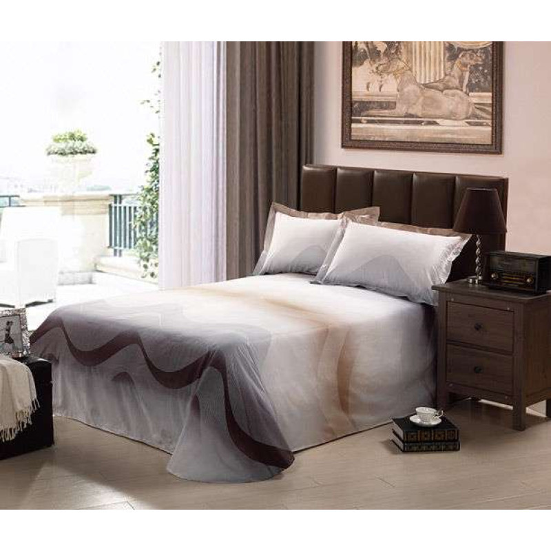 LOVO罗孚飘摇床单三件套双人加大230*245