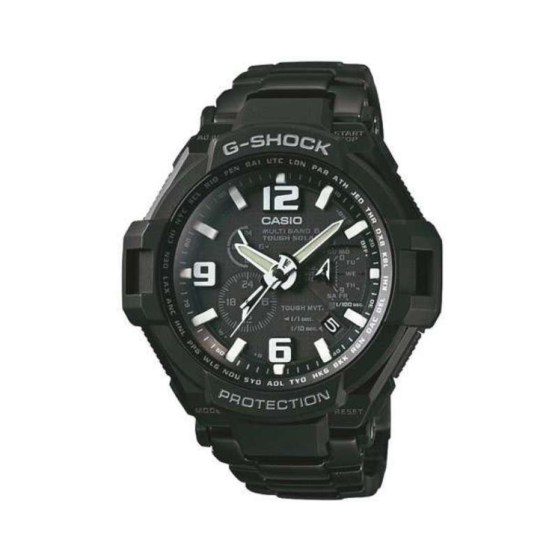 卡西欧G-SHOCK系列多功能电波男表GW-4000D-1ADR