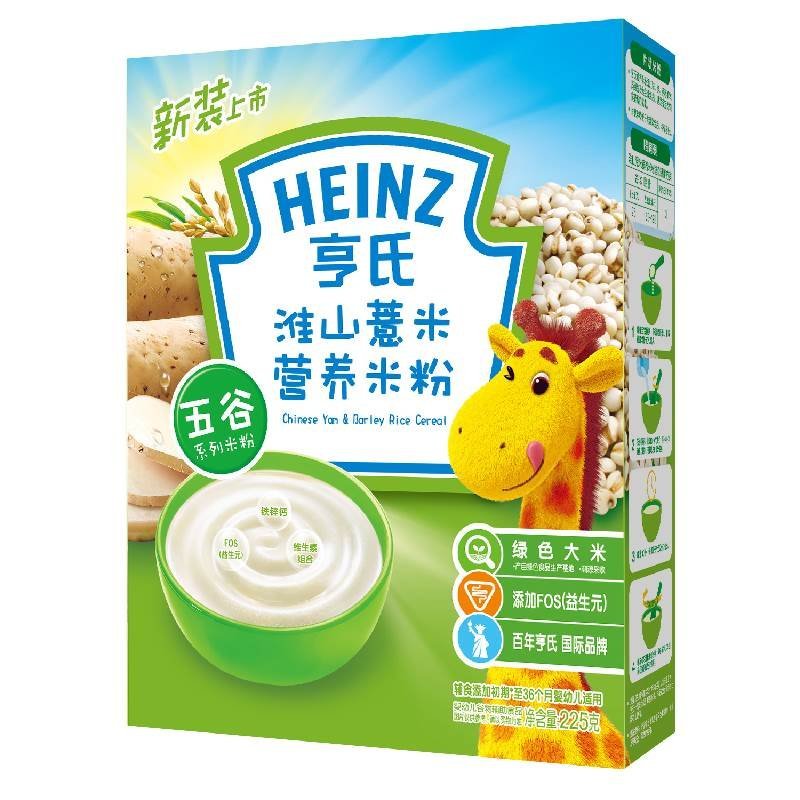 亨氏(Heinz)淮山薏米营养米粉225g